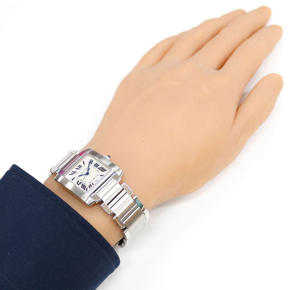 CARTIER Cartier Tank Francaise LM Watch Stainless Steel 2302