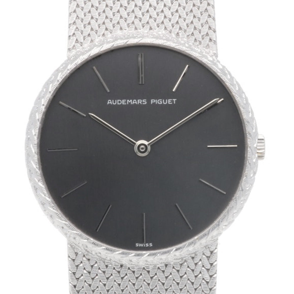 AUDEMARS PIGUET オーデマ ピゲ ラウンド 腕時計 18金 K18ホワイト