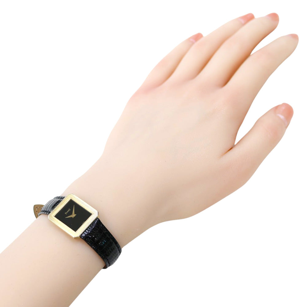 PIAGET ピアジェ プロトコール 腕時計 18金 K18イエローゴールド 4154