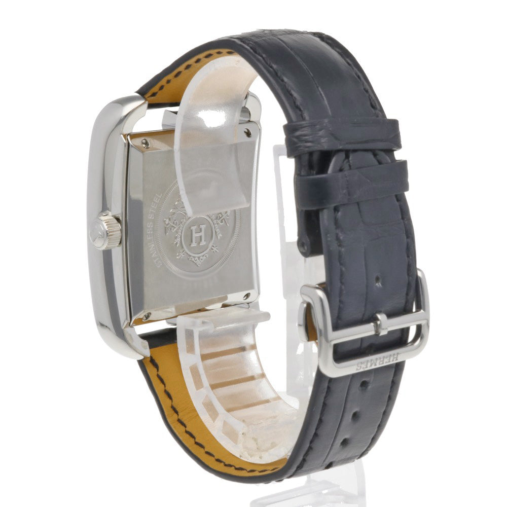 HERMES エルメス ケープコッド GMT 腕時計 ステンレススチール CD6.910