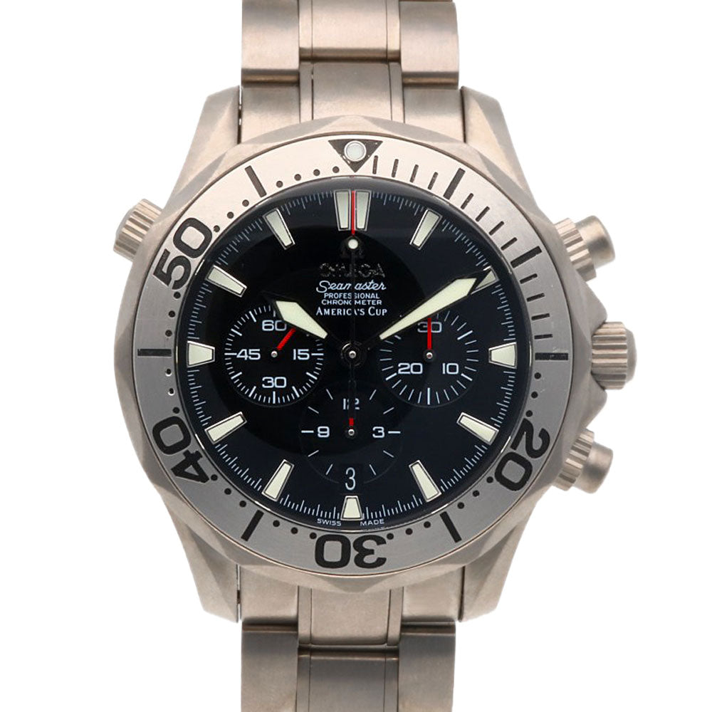 最終値下げ！オメガ シーマスター  OH済 稼働品 OMEGA オメガ シーマスター プロフェッショナル 腕時計 チタン 自動