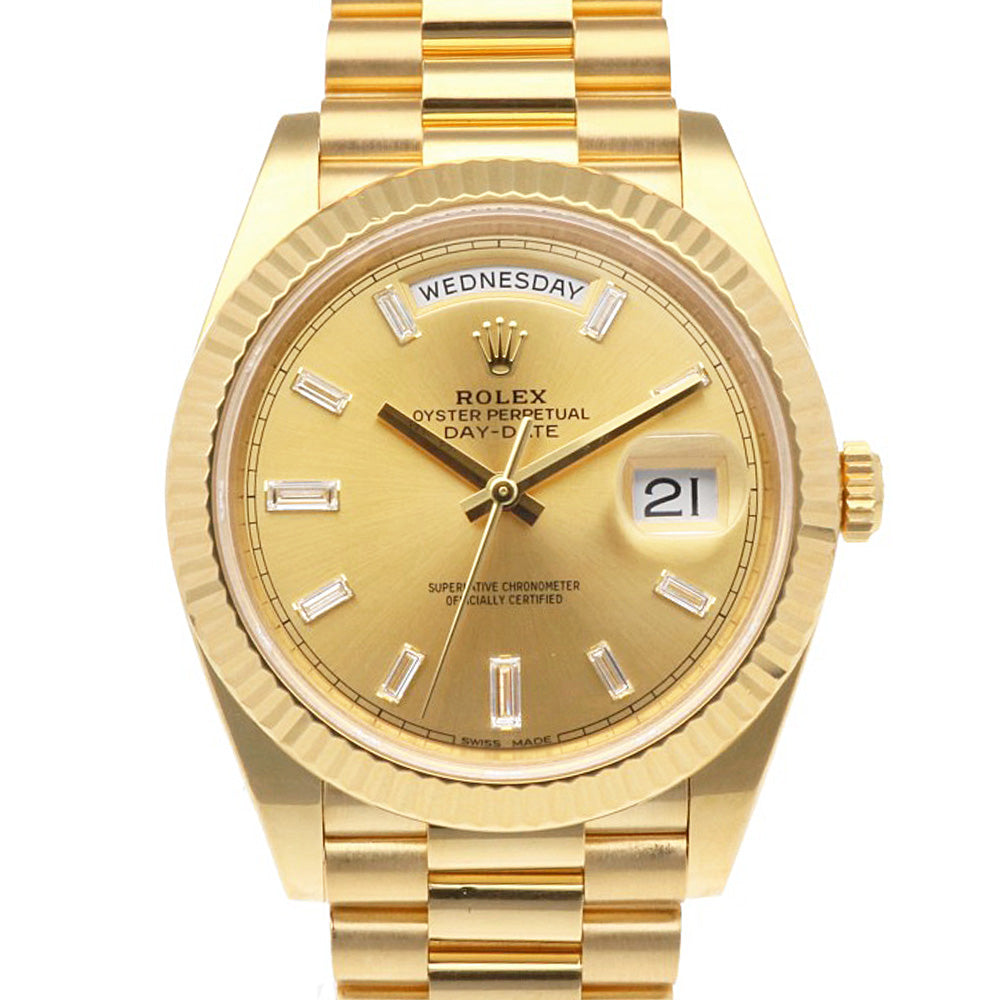 ROLEX純正　ディデイト　18ctイエローゴールド　LサイズBOX 付属16点 ROLEX ロレックス デイデイト オイスターパーペチュアル 腕時計 18金
