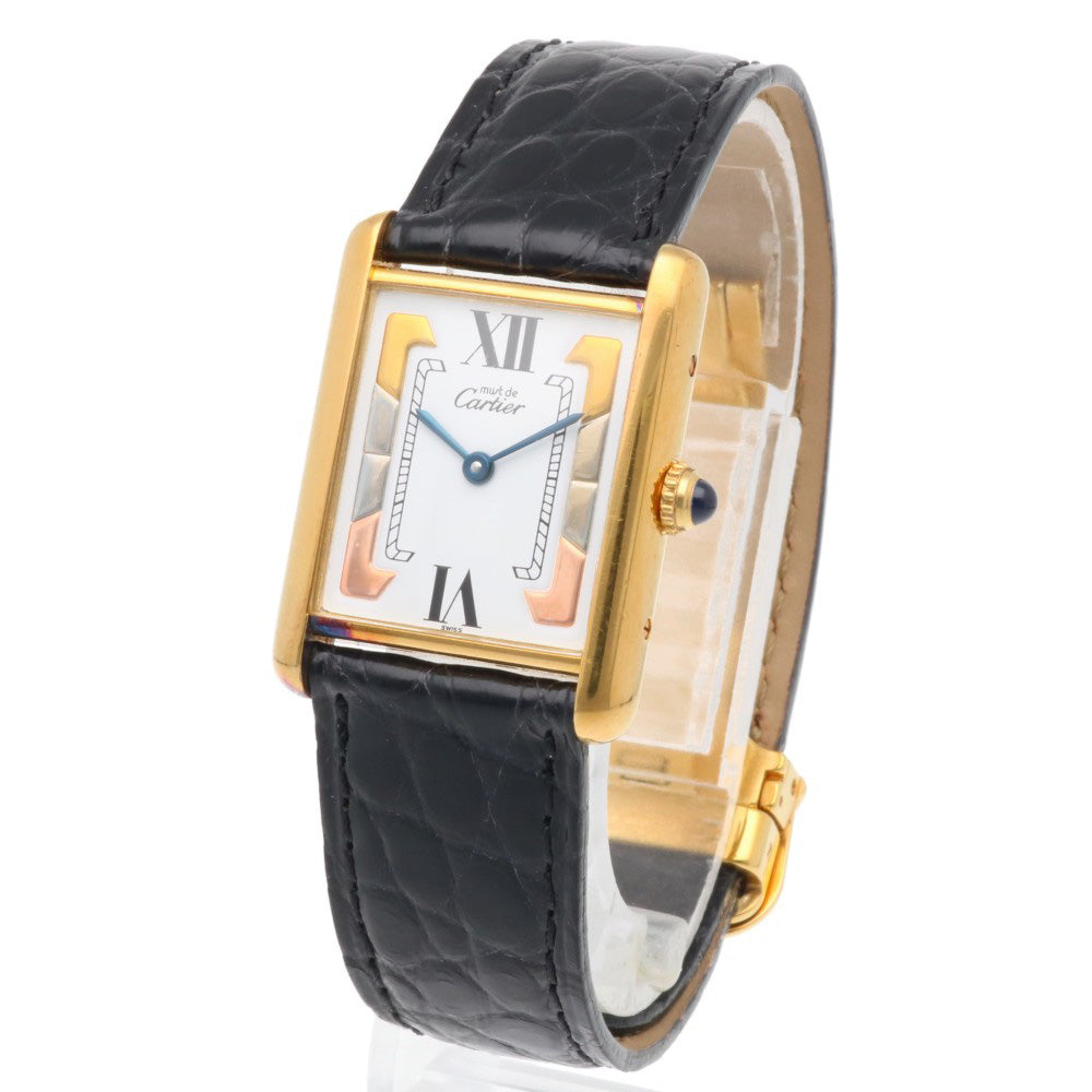 CARTIER カルティエ マストタンク 腕時計 シルバー925 クオーツ