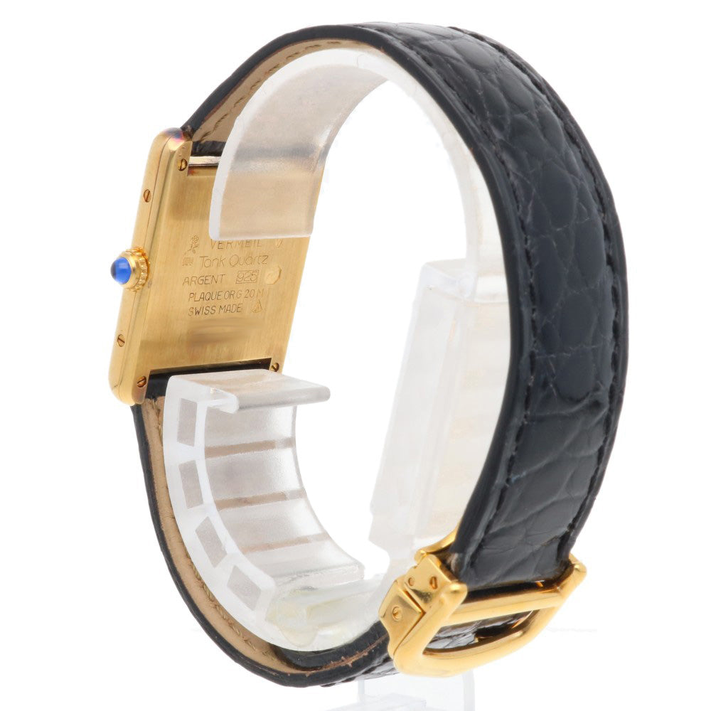 CARTIER カルティエ マストタンク 腕時計 シルバー925 クオーツ