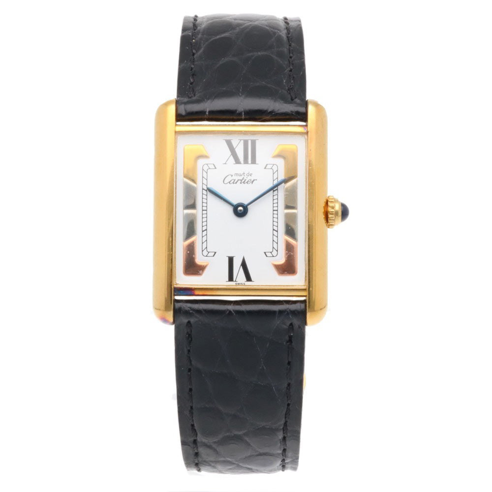 CARTIER カルティエ マストタンク 腕時計 シルバー925 クオーツ