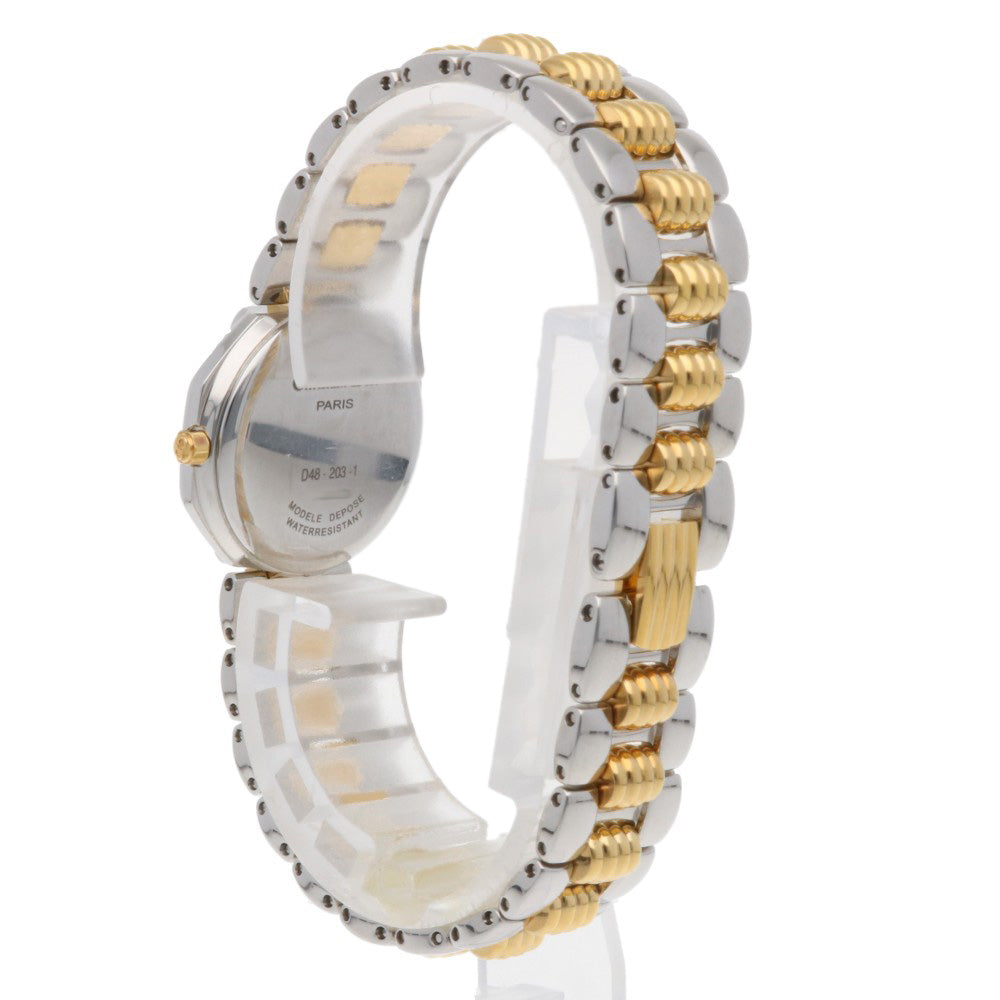 Christian Dior Octagon Watch Stainless Steel D48-203-1 Quartz