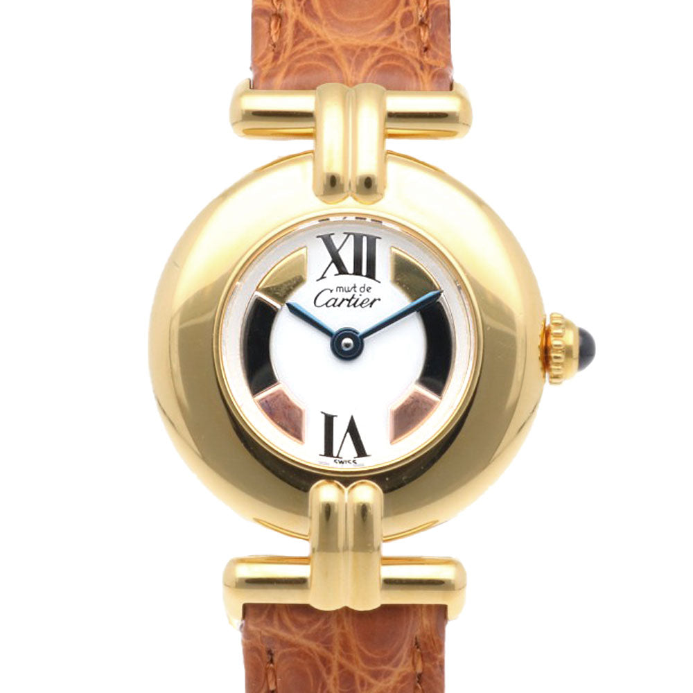 CARTIER カルティエ マストコリゼ 腕時計 GP 1902 クオーツ レディース