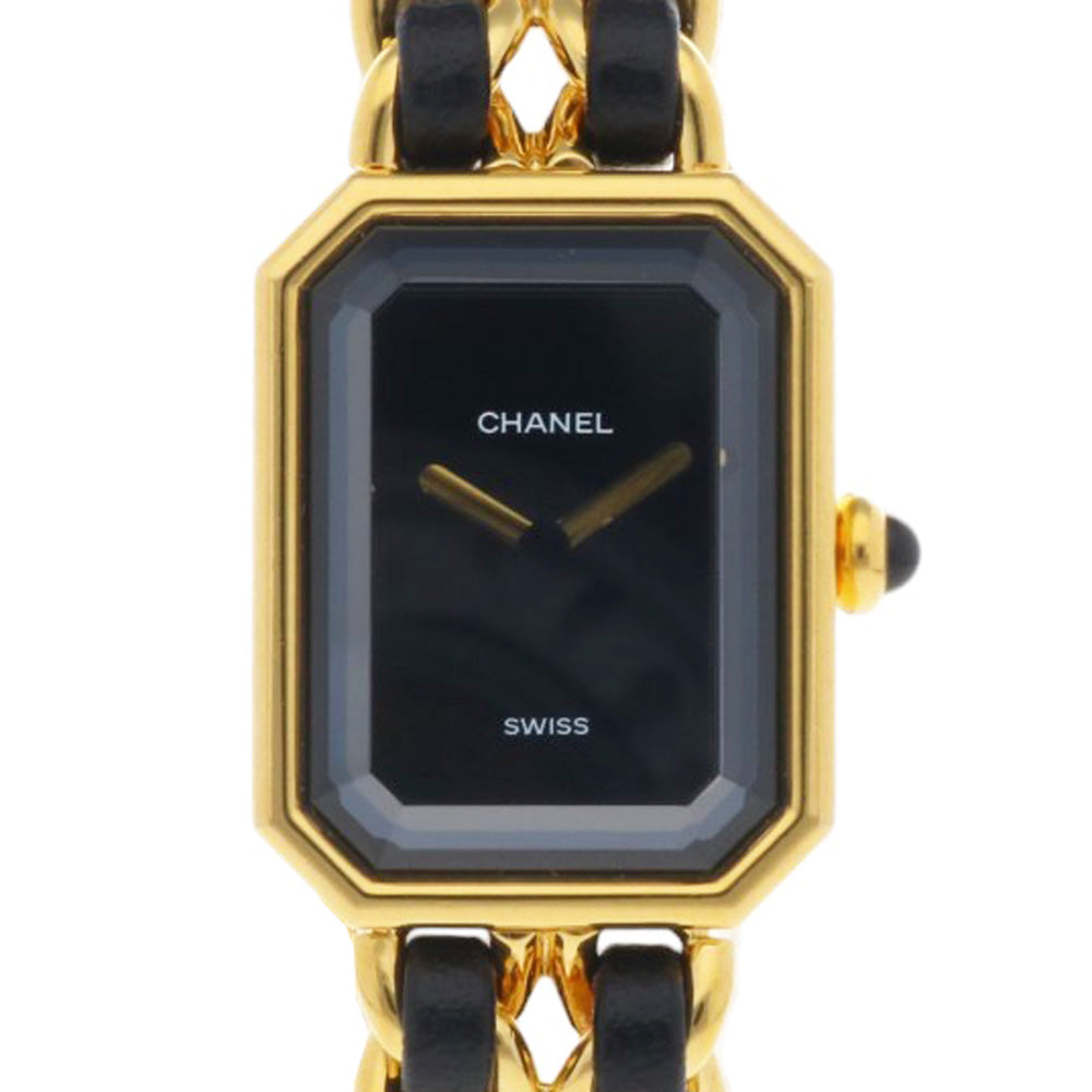 CHANEL シャネル プルミエール L 腕時計 GP クオーツ レディース 1年