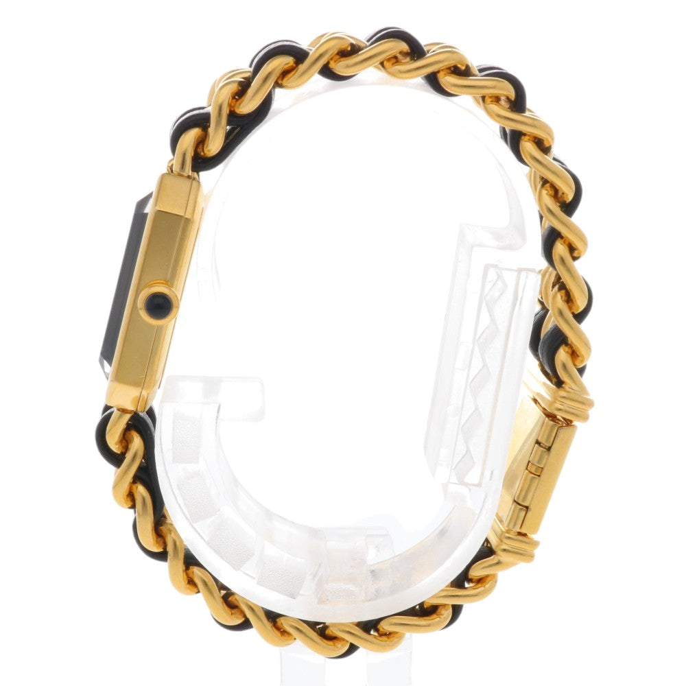 CHANEL シャネル プルミエール L 腕時計 GP クオーツ レディース 1年