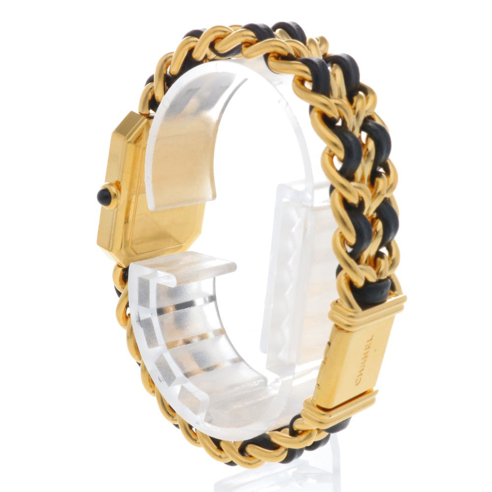 CHANEL シャネル プルミエール L 腕時計 GP クオーツ レディース 1年