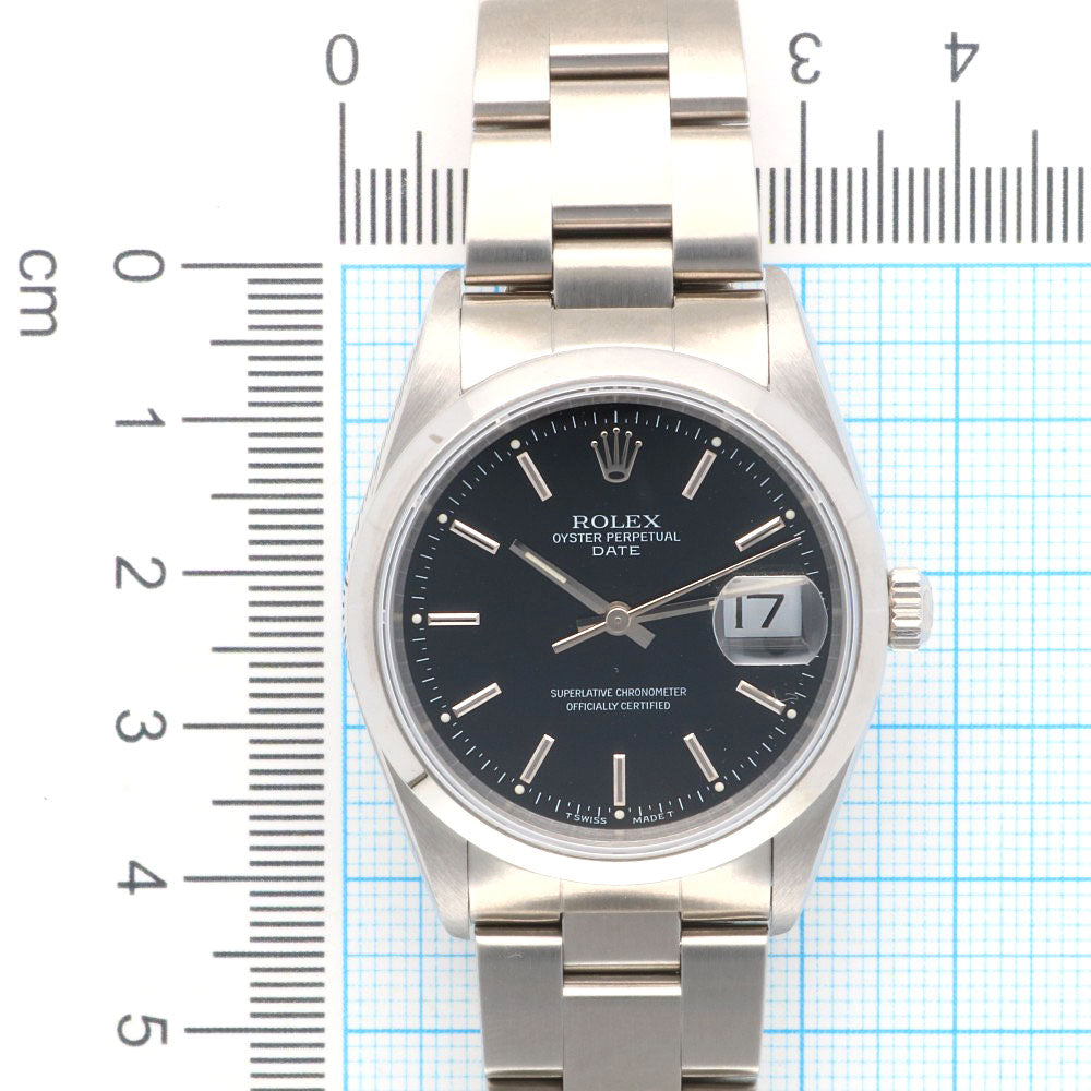 ROLEX ロレックス デイト オイスターパーペチュアル 腕時計 ステンレス