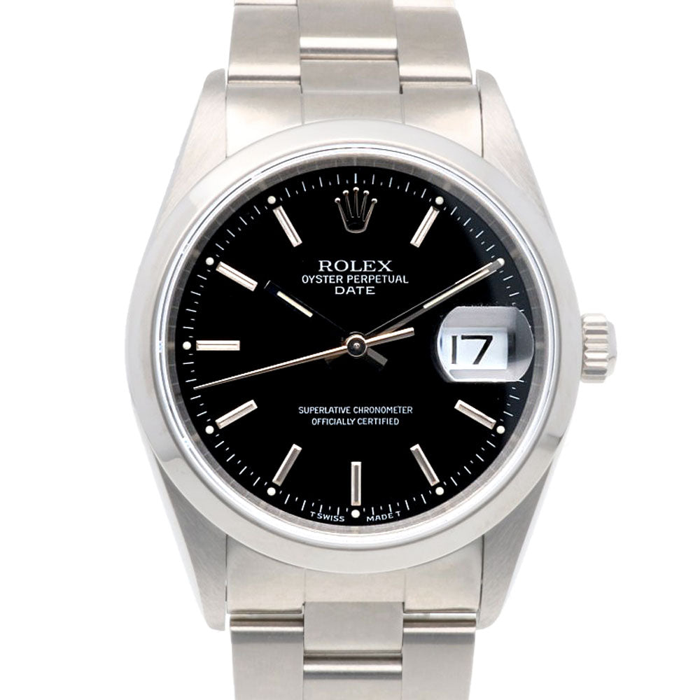 ROLEX ロレックス デイト オイスターパーペチュアル 腕時計 ステンレス