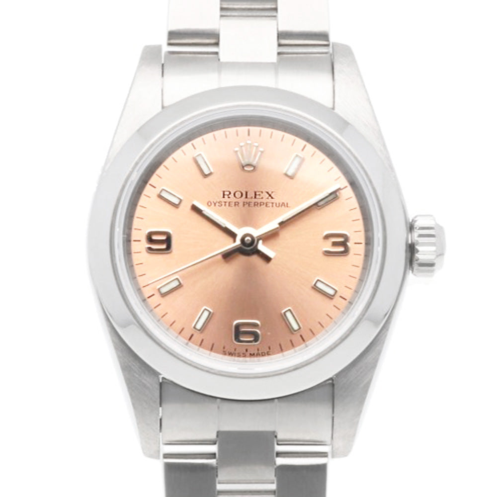 ROLEX Oyster Perpetual Watch Stainless Steel 76080 Automatic