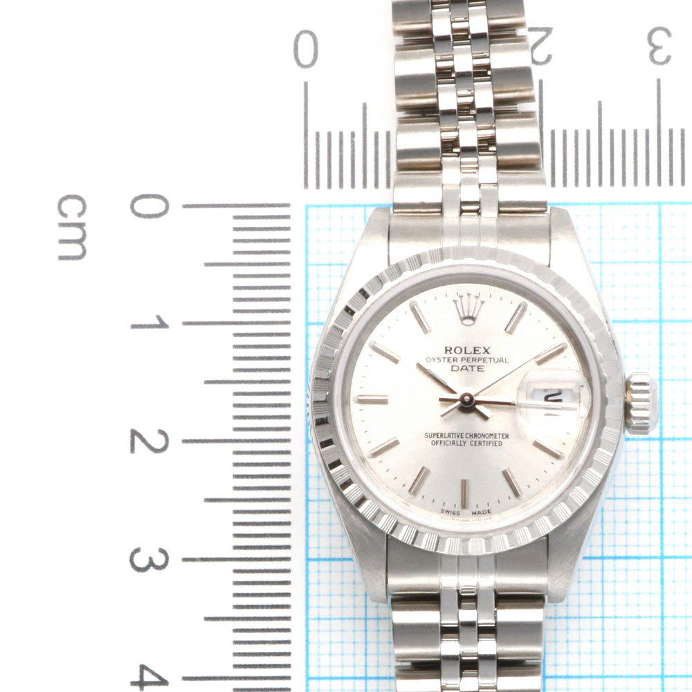 置時計構造ロッド ROLEX ロレックス デイト オイスターパーペチュアル 腕時計 ステンレス