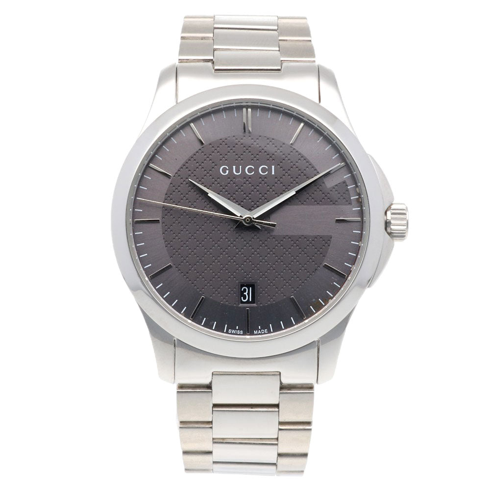 GUCCI グッチ Gタイムレス 腕時計 ステンレススチール 126.4 クオーツ 