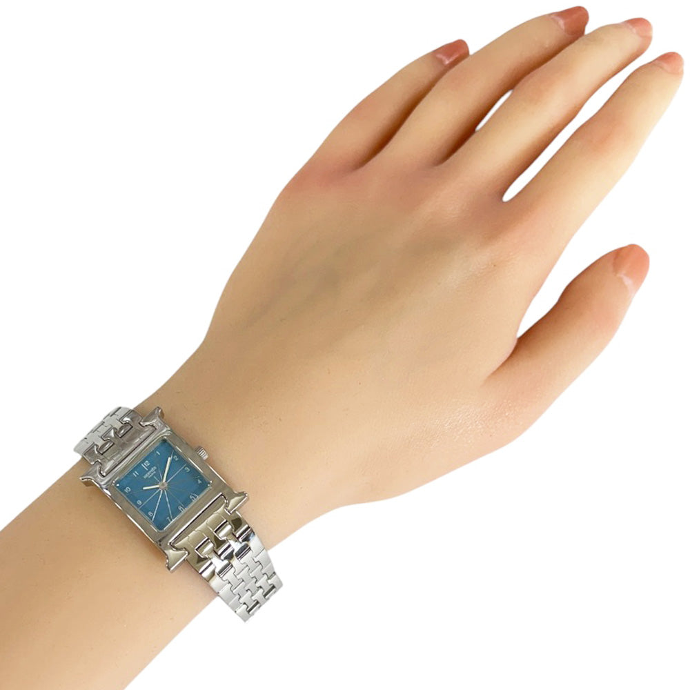 HERMES エルメス Hウォッチ 腕時計 ステンレススチール HH1.210 