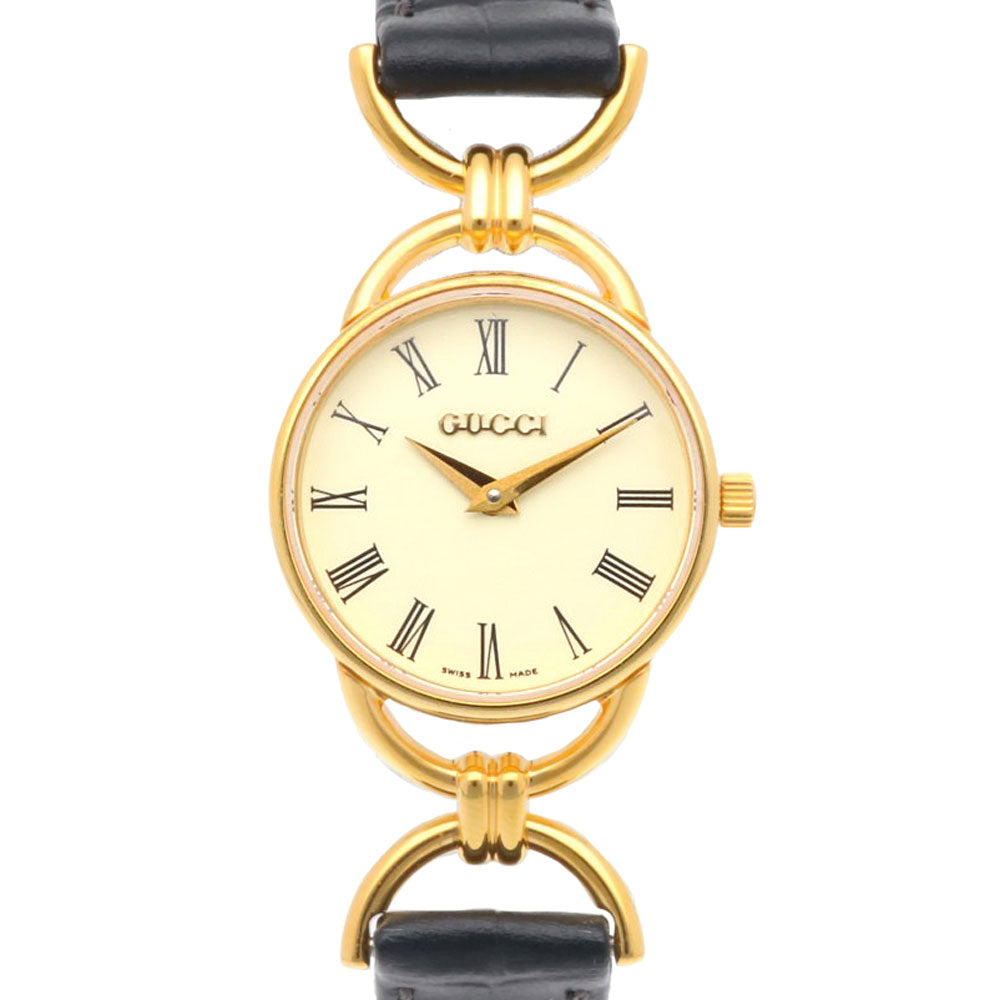 GUCCI Gucci watch GP 6000.2.L quartz ladies 1 year warranty used