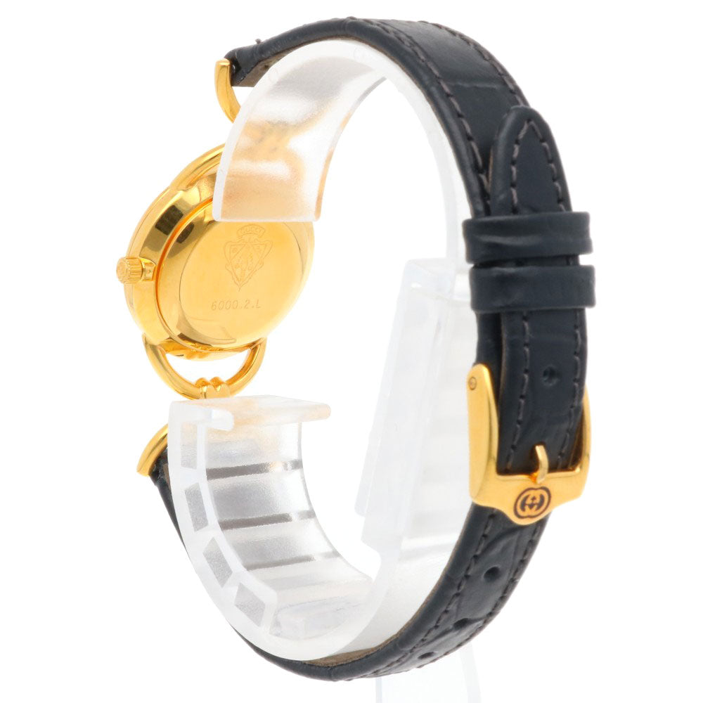 GUCCI Gucci watch GP 6000.2.L quartz ladies 1 year warranty used