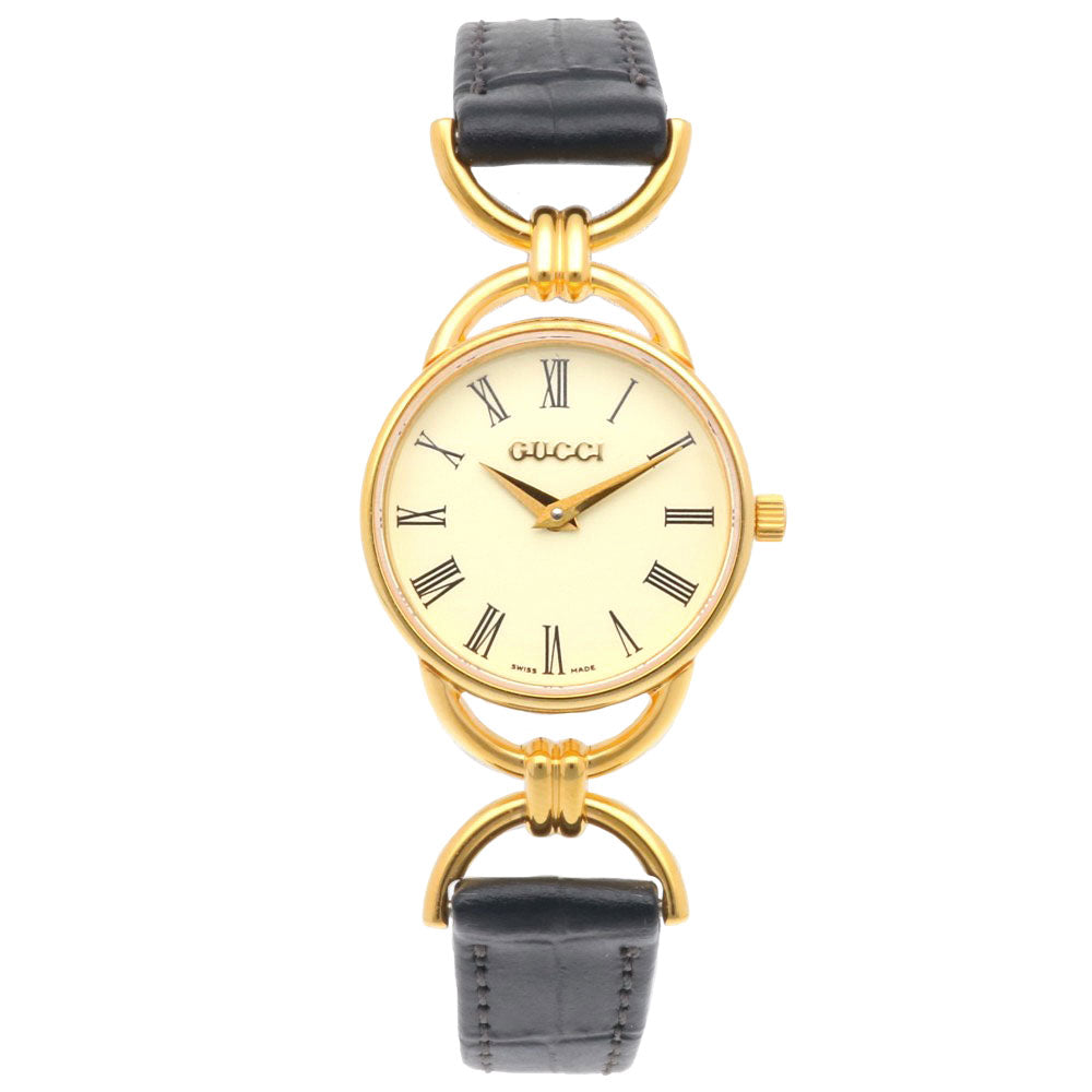 GUCCI グッチ 腕時計 GP 6000.2.L クオーツ レディース 1年保証 中古