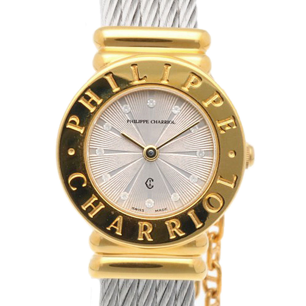 CHARRIOL Saint-Tropez Watch Stainless Steel 7007901 Quartz Ladies