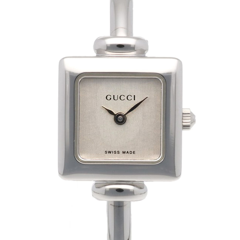 GUCCI グッチ 腕時計 ステンレススチール 1900L クオーツ 磨き直し済