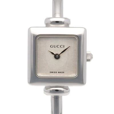 GUCCI グッチ 腕時計 ステンレススチール 1900L クオーツ 磨き直し済