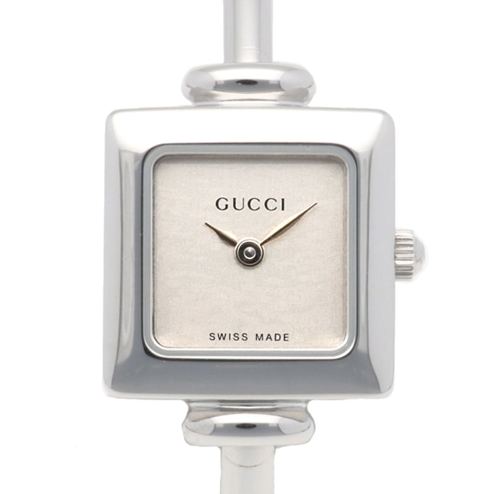 GUCCI グッチ 腕時計 ステンレススチール 1900L クオーツ 磨き直し済