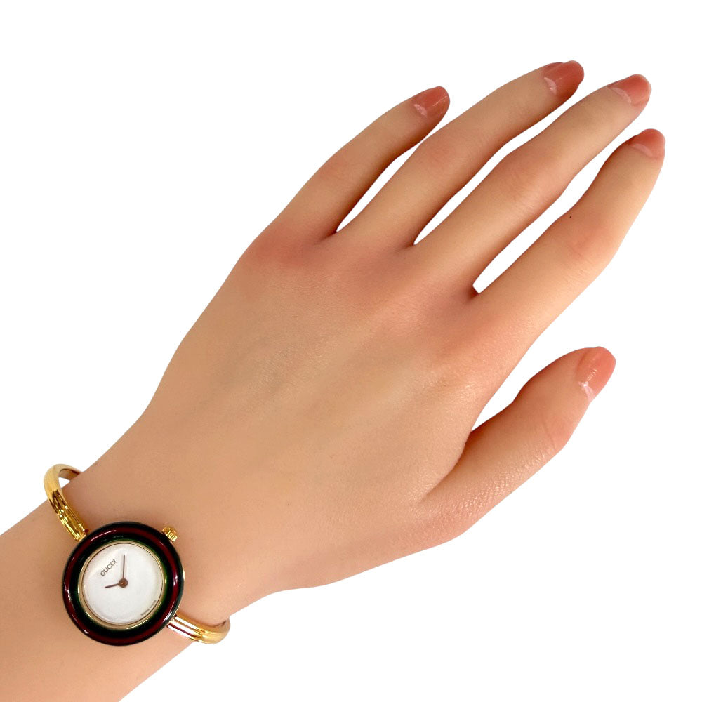 GUCCI グッチ 腕時計 GP 11/12.2 クオーツ レディース 1年保証 中古