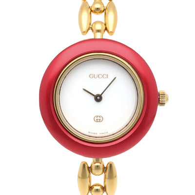 GUCCI 正規品 腕時計 レディース GUCCI グッチ 腕時計 GP 11/12 クオーツ レディース 1年保証 中古