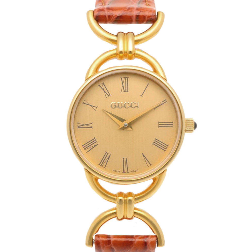 GUCCI グッチ 腕時計 GP 6000.2.L クオーツ レディース 1年保証 中古