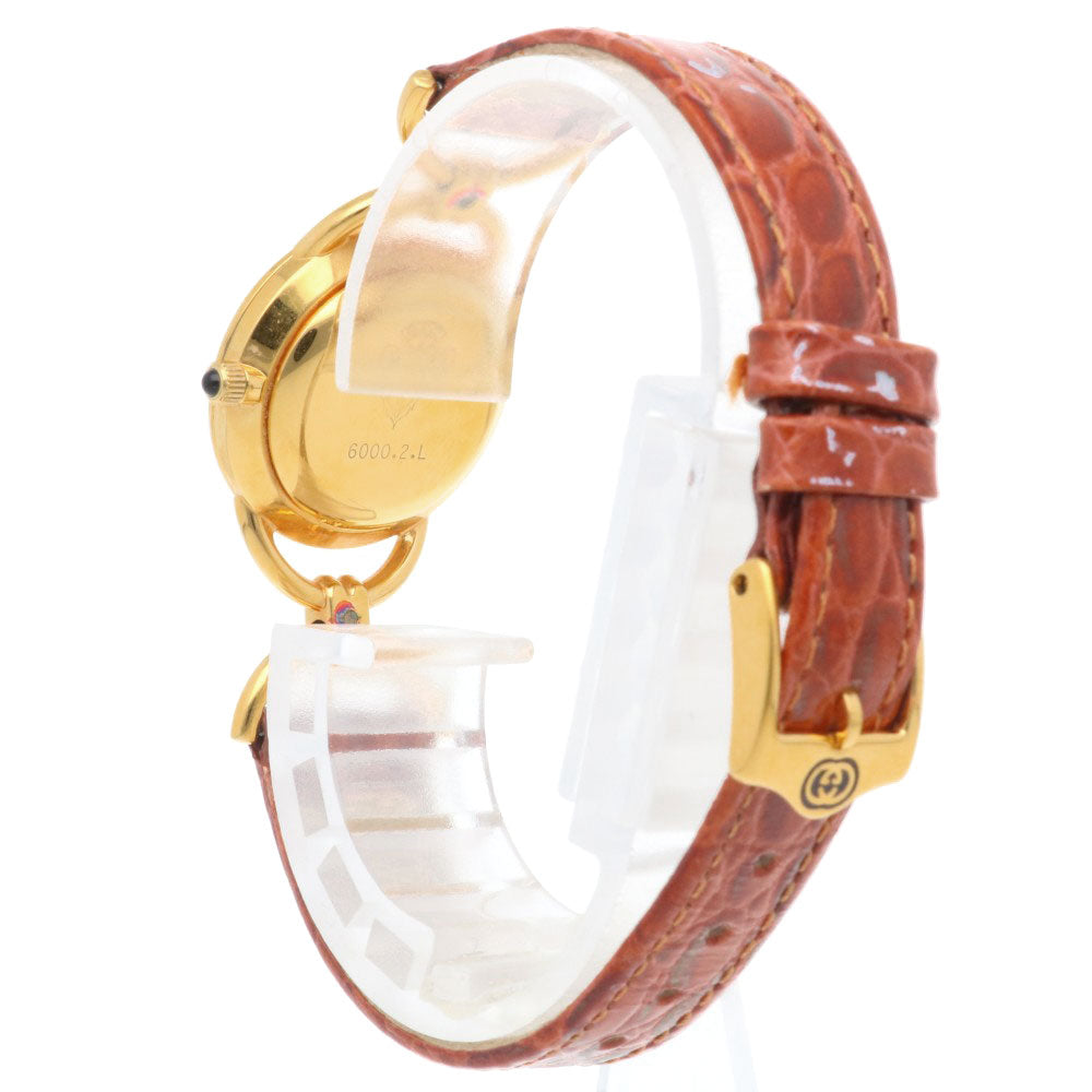 GUCCI グッチ 腕時計 GP 6000.2.L クオーツ レディース 1年保証 中古