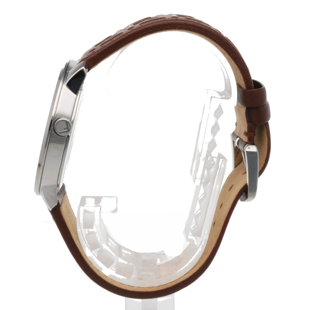 F*#様 ブラウンレザーオープントゥブーティ FENDI フェンディ エフ イズ フェンディ ラナウェイ 腕時計 ステンレス
