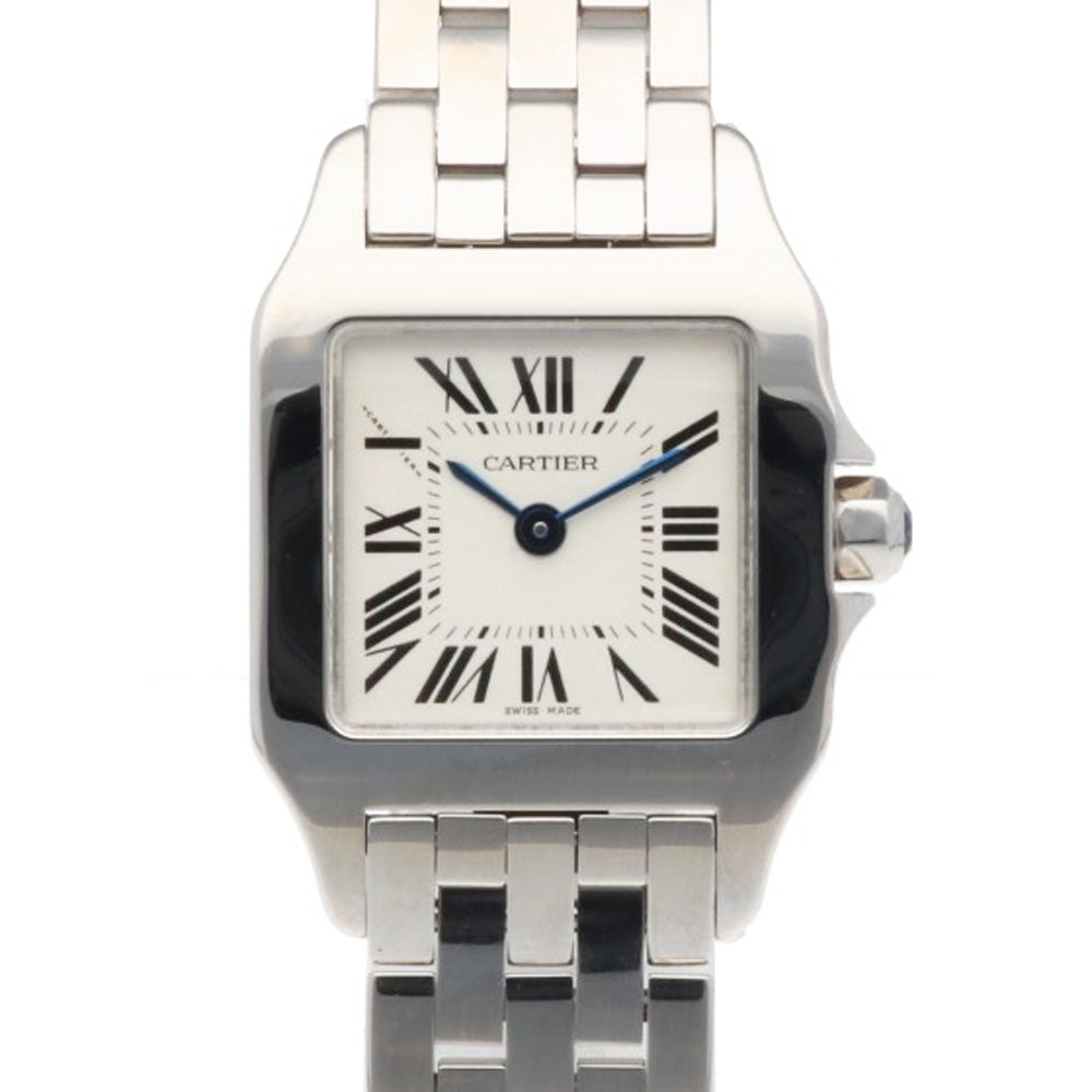 Mune カルティエ サントスドゥモワゼル SM 2コマ CARTIER カルティエ サントス ドゥモワゼル SM 腕時計 ステンレス