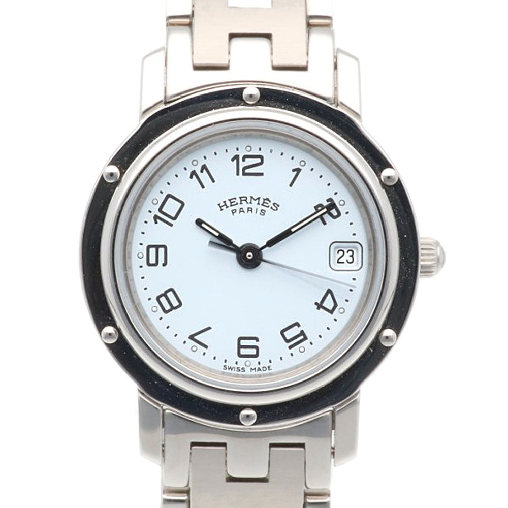 HERMES エルメス クリッパー 腕時計 ステンレススチール CL4.210 HERMES エルメス クリッパー 腕時計 ステンレススチール CL4.210