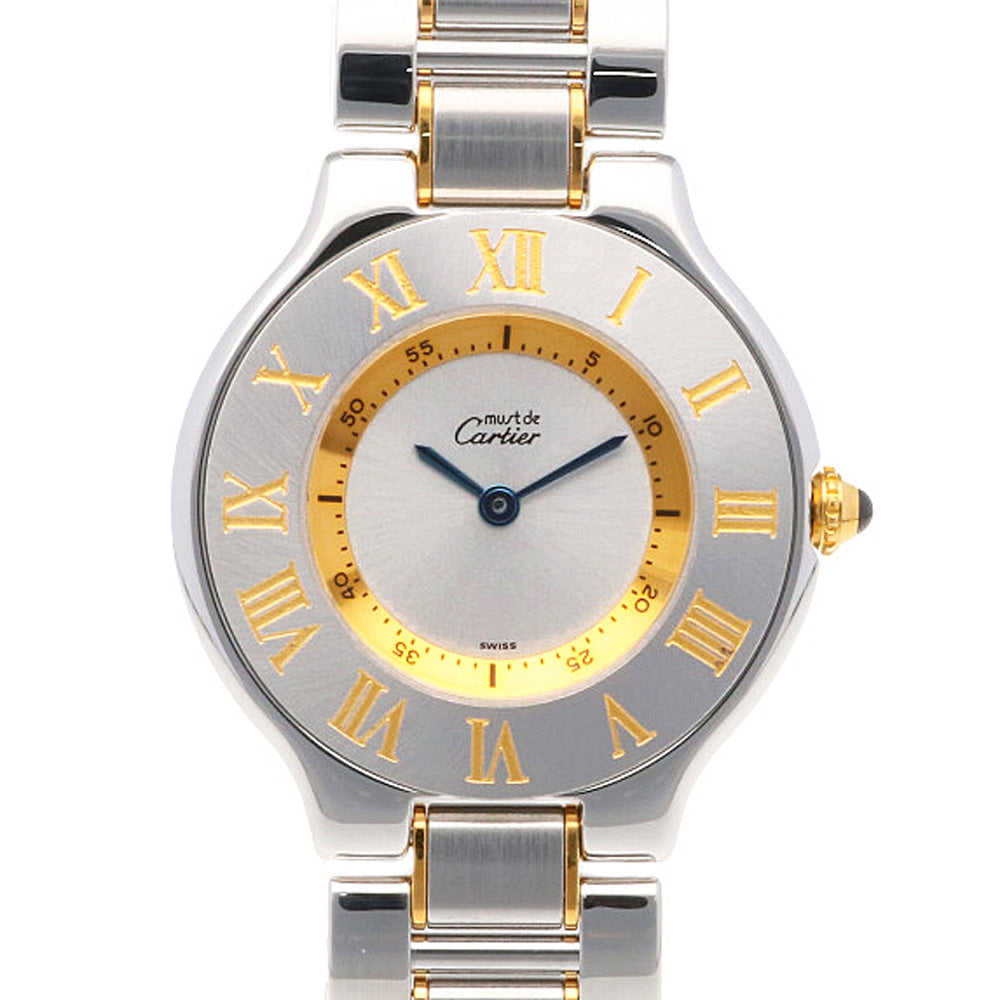 カルティエ CARTIER マスト21 ヴァンティアン 腕時計 ステンレス