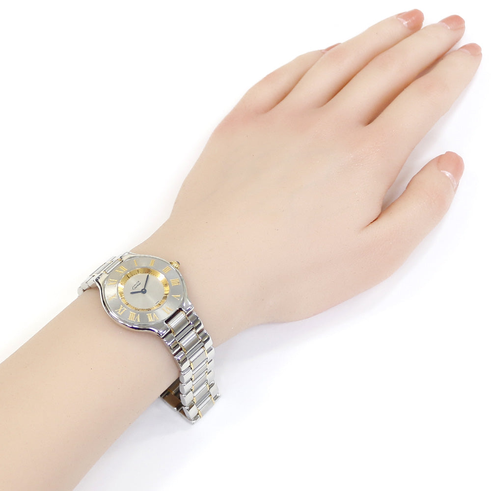 カルティエ CARTIER マスト21 ヴァンティアン 腕時計 ステンレス