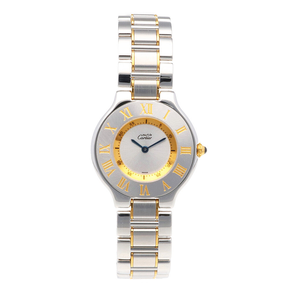 カルティエ CARTIER マスト21 ヴァンティアン 腕時計 ステンレス