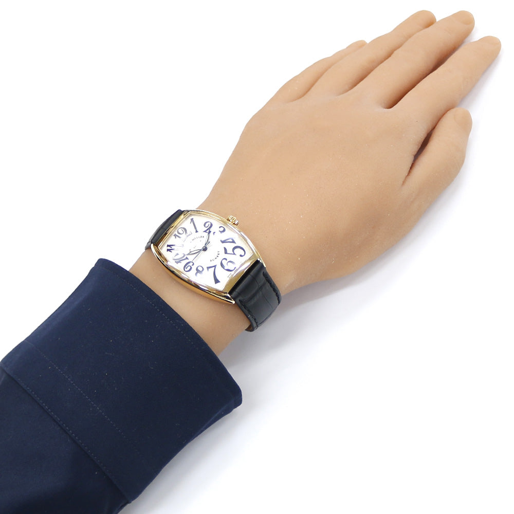 FRANCK MULLER Tono Curvex Sunset Watch 18K Yellow Gold 6850SC