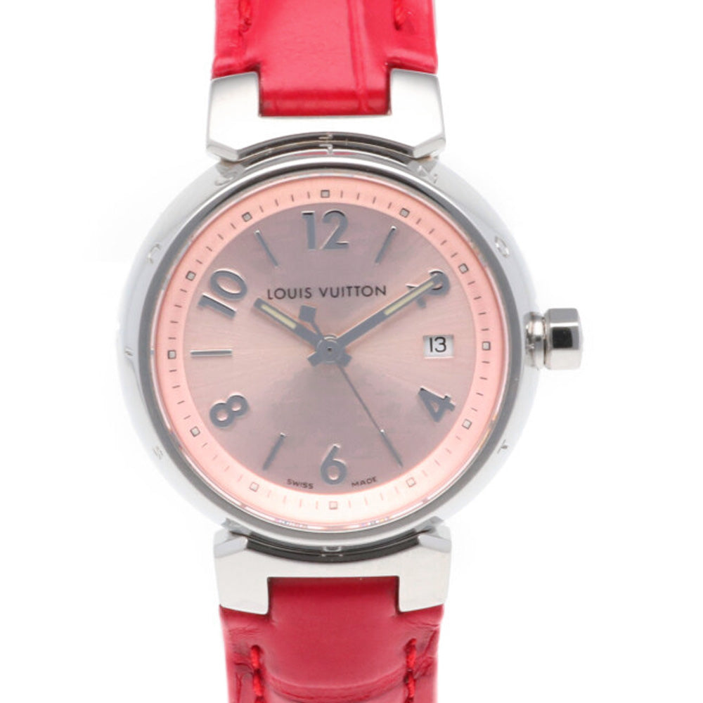 ルイヴィトン LOUIS VUITTON タンブール 腕時計 ステンレススチール