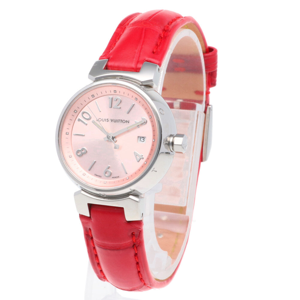 ルイヴィトン LOUIS VUITTON タンブール 腕時計 ステンレススチール