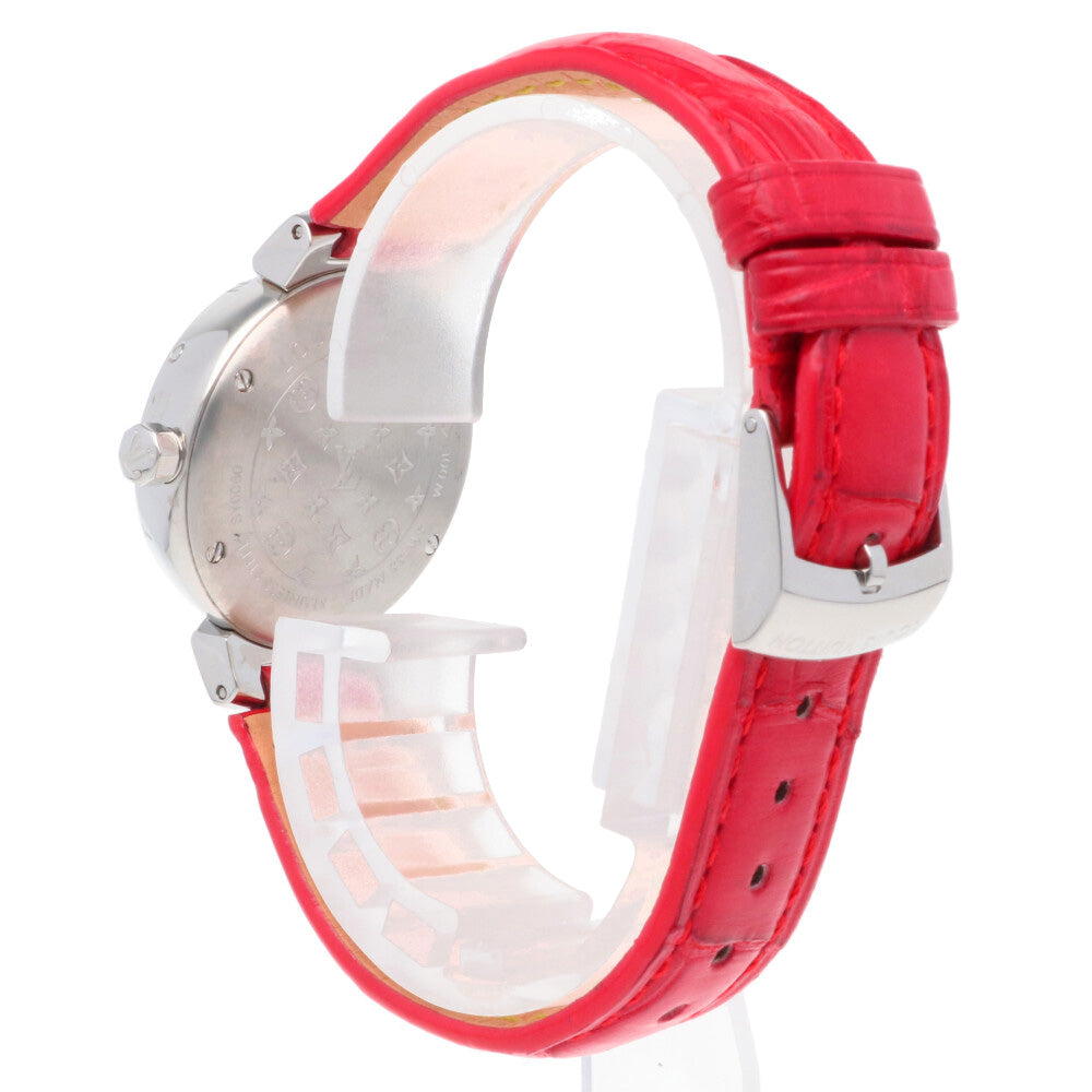 ルイヴィトン LOUIS VUITTON タンブール 腕時計 ステンレススチール