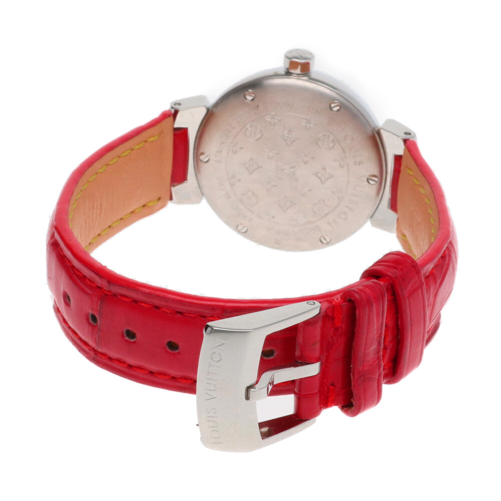 ルイヴィトン LOUIS VUITTON タンブール 腕時計 ステンレススチール