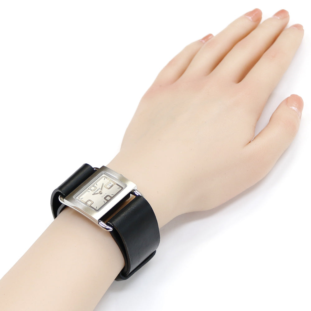 HERMES エルメス バレニア レディース腕時計 スクエア 稼働品 箱付き