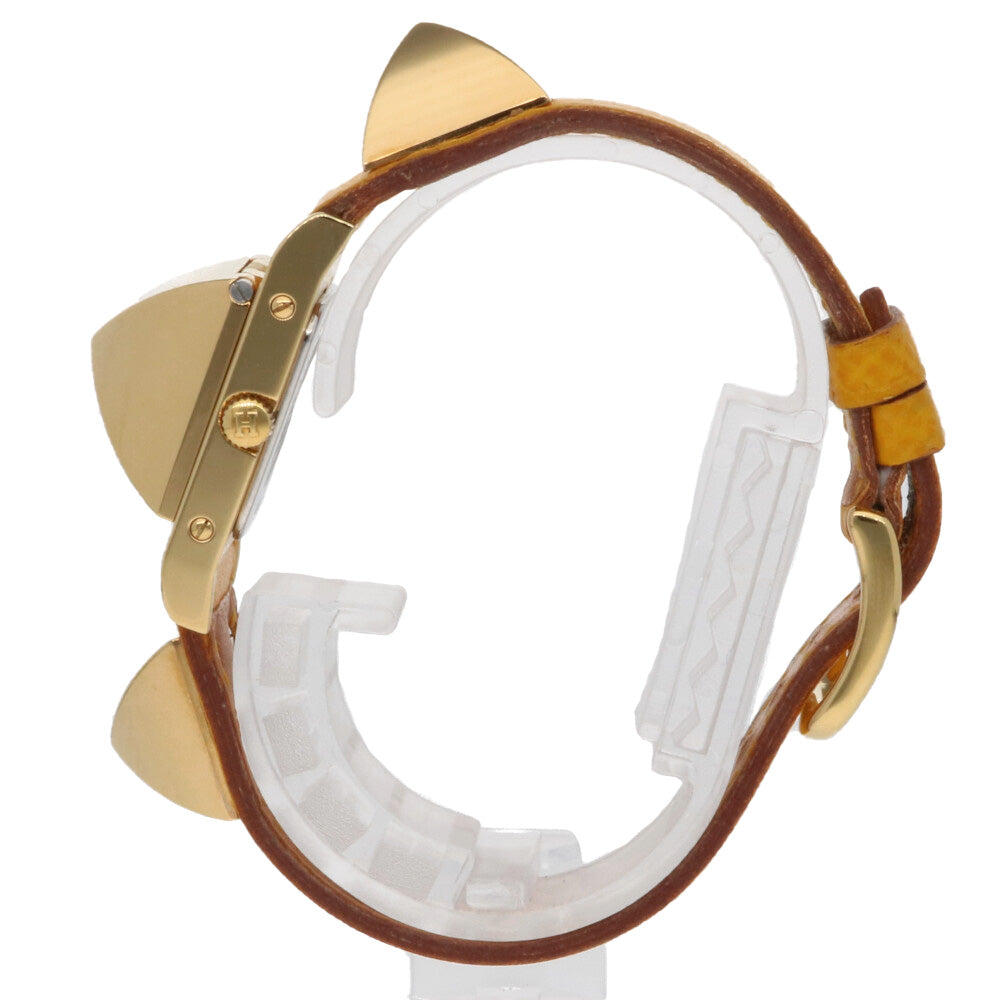 HERMES 美品 メドール 腕時計 ゴールド クォーツ レディース 〇X HERMES 美品 メドール 腕時計 ゴールド クォーツ レディース 〇X