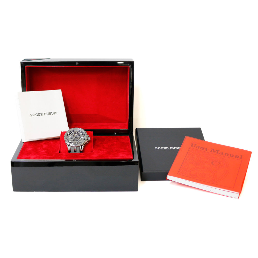ロジェ・デュブイ エクスカリバー ウラカン 腕時計 時計 チタン 自動巻き メンズ 1年保証 ROGER DUBUIS 中古 ロジェ・デュブ – 【公式】リサイクルキング  オンラインショップ