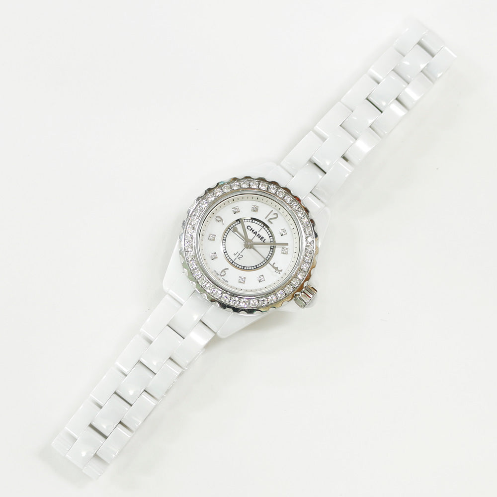 シャネル J12 29MM 腕時計 時計 シャネル ホワイトセラミック H2572