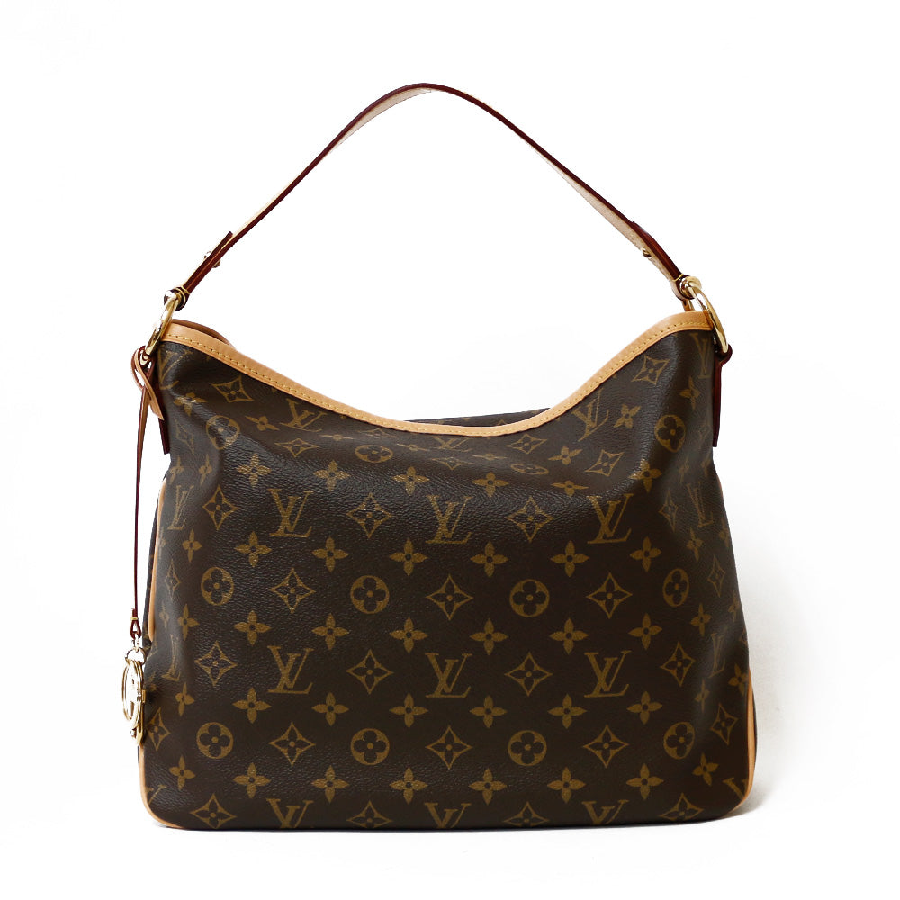 【中古】 ルイ・ヴィトン LOUIS VUITTON ディライトフルPM ショルダーバッグ モノグラム モノグラムキャンバス M50155 ブラウン  ブラウン レディース【BIM】