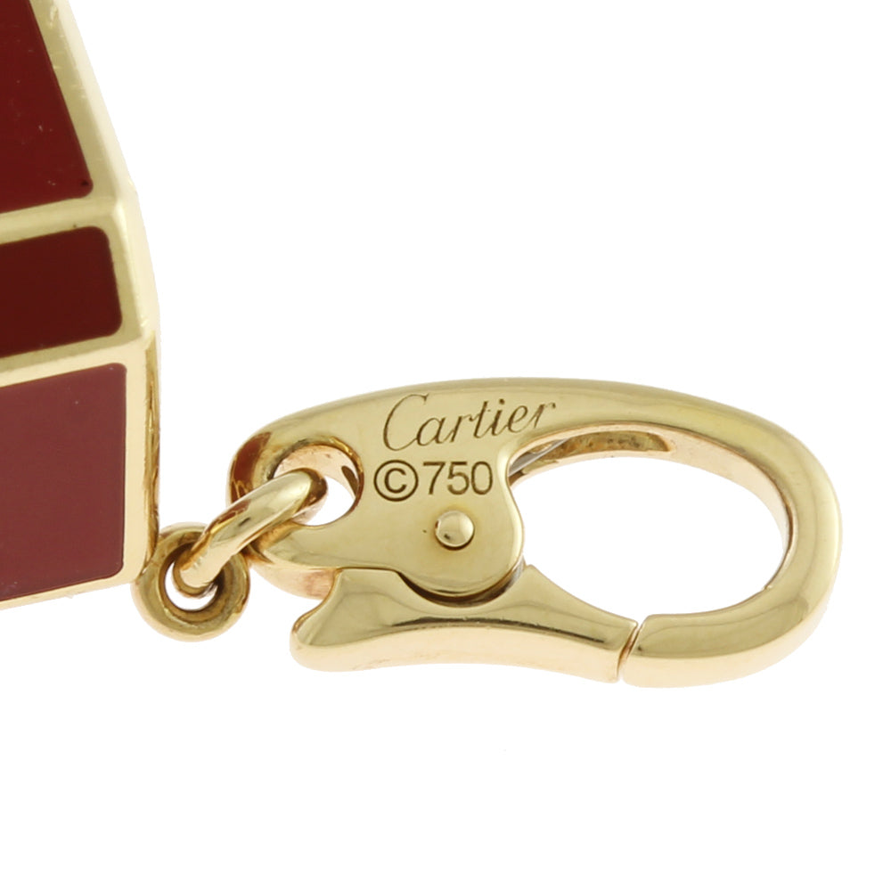 CARTIER カルティエ ジュエリーボックス ペンダントトップ 18金 K18イエローゴールド ダイヤモンド レディース 中古 –  【公式】リサイクルキング オンラインショップ