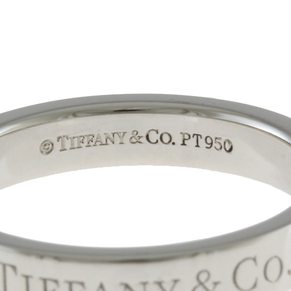 ティファニー TIFFANY&Co. フラットバンド リング・指輪 9号 Pt950