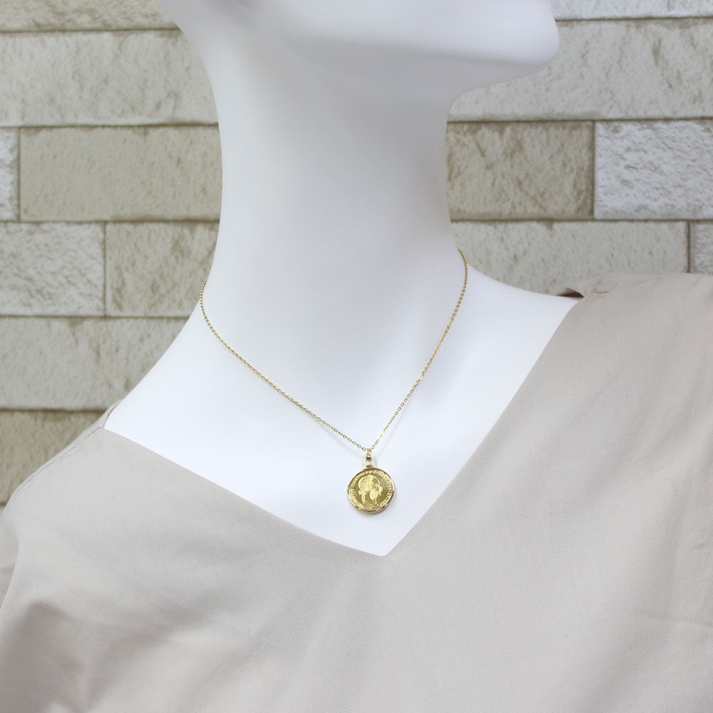 中古】 K18 コインペンダント オーストリア ダガット 1ダガット 1D